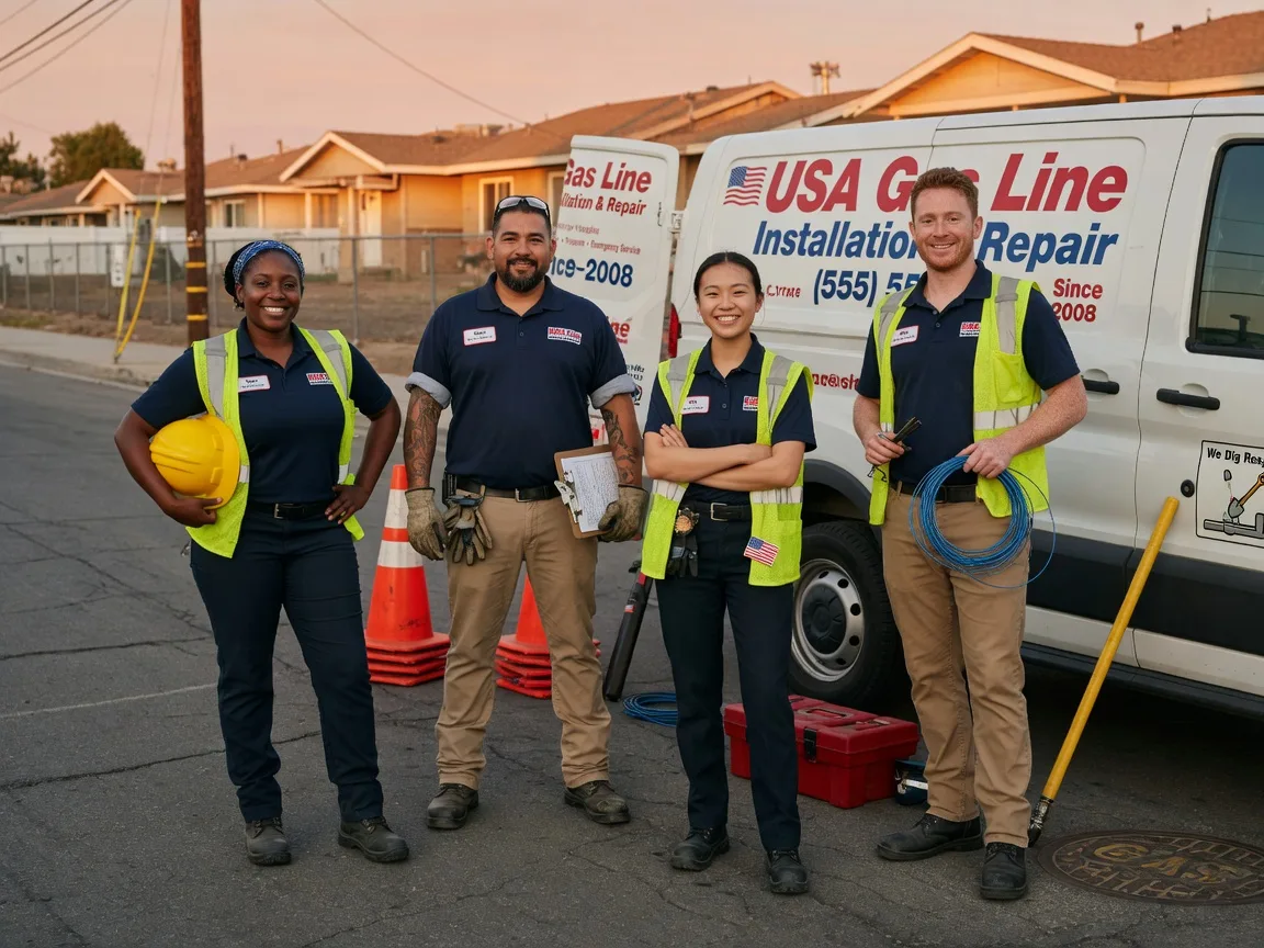 Gas Line Installation company in Fenton, LA